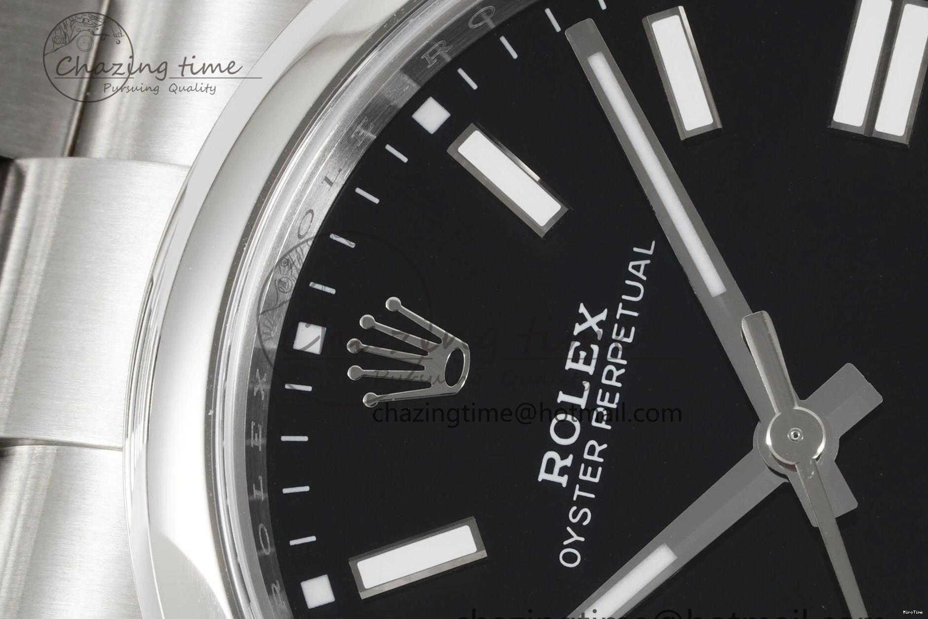 MiroTime 0412 Oyster Perpetual 41mm 124300 KING 1:1 Best Edition 904L Steel Black Dial on SS Bracelet VR Cozy 2082